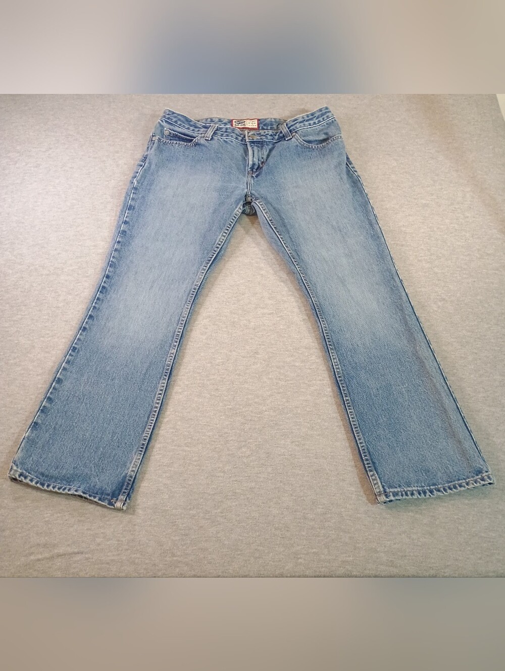 Old Navy Y2k Light Wash Straight Leg Jeans - Light Blue